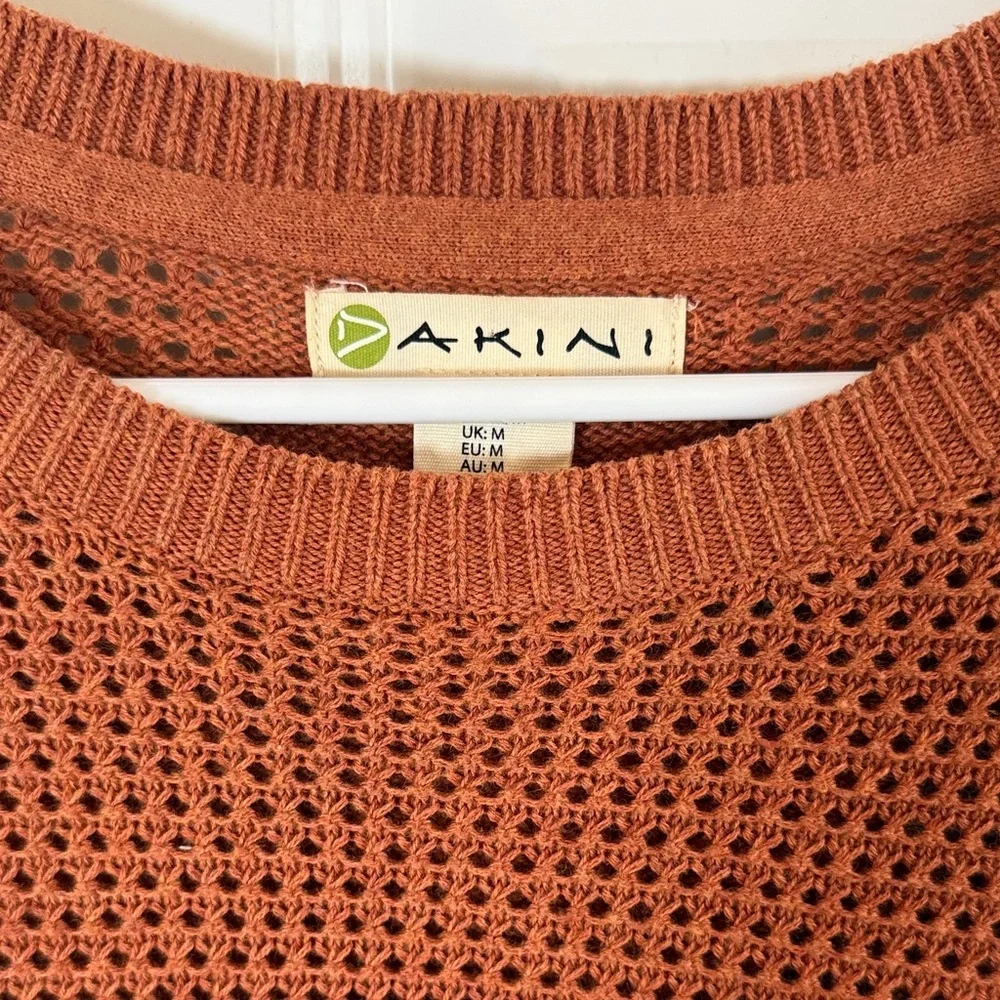 Akini Rust Knit Sweater - Picture 2 of 9